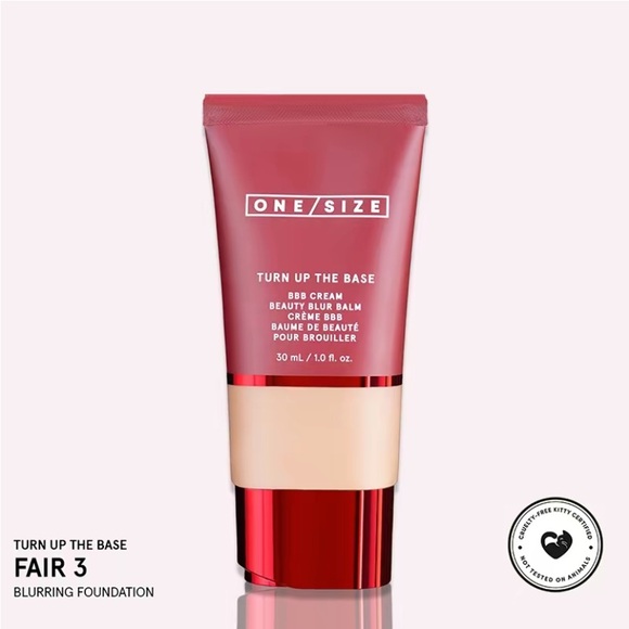 One/Size Beauty Turn up the Base Blurring Foundation Fair 3 BNIB - Picture 8 of 14